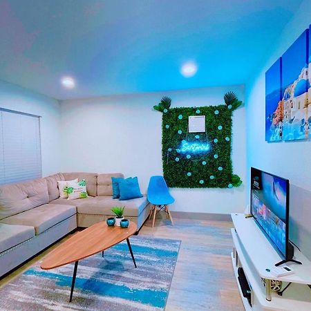 Modern Santorini Suite Houston Nrg Tmc Luxurious Walkable Kültér fotó